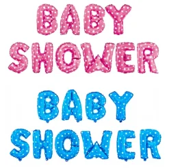 Napis BABY SHOWER balon foliowy