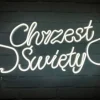 Napis LED neon - Chrzest Święty skrzydła plexi