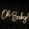 Napis LED neon - Oh Baby!