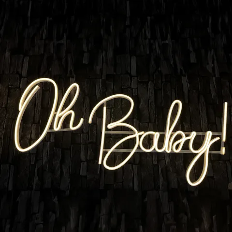 Napis LED neon - Oh Baby!