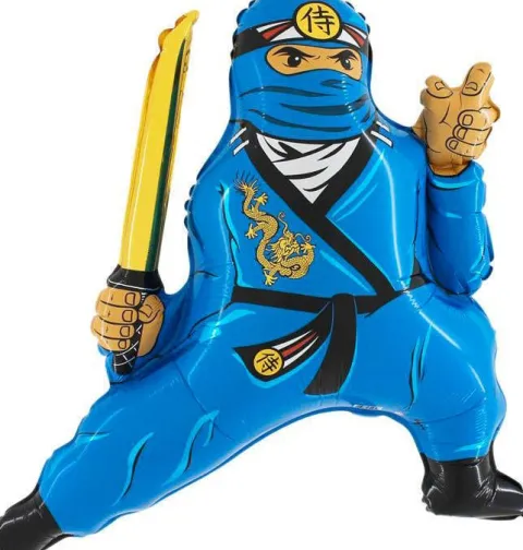 Ninja wojownik balon foliowy Grabo 21"