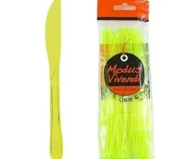 Noże plastikowe 10 szt ZIELONY