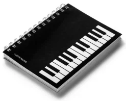 Notes muzyka - I LOVE MUSIC