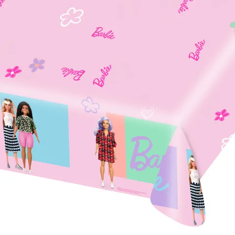 Obrus papierowy Barbie Sweet Life 120 x 180 cm
