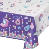 Obrus papierowy Gaming Party pastelowy 137 x 259 cm