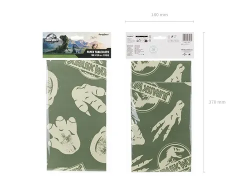 Obrus papierowy Jurassic World 180x120 cm
