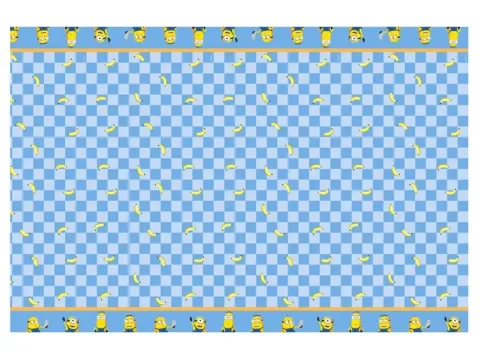 Obrus papierowy Minionki 180x120 cm