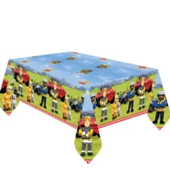 Obrus papierowy STRAŻAK SAM 120x180 cm