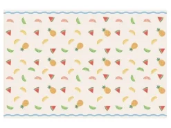 Obrus papierowy w owoce 180x120 cm