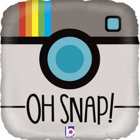 Oh Snap! Insta Kamera Aparat balon foliowy 18"