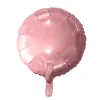Okrągły jednokolorowy balon foliowy różne kolory 18"