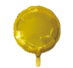 Okrągły jednokolorowy balon foliowy różne kolory 18