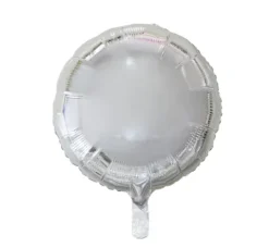 Okrągły jednokolorowy balon foliowy różne kolory 18