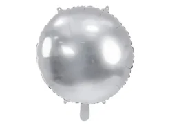 Okrągły jednokolorowy balon foliowy pastylka 45 cm