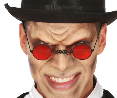 Okulary wampira Lord czerwone