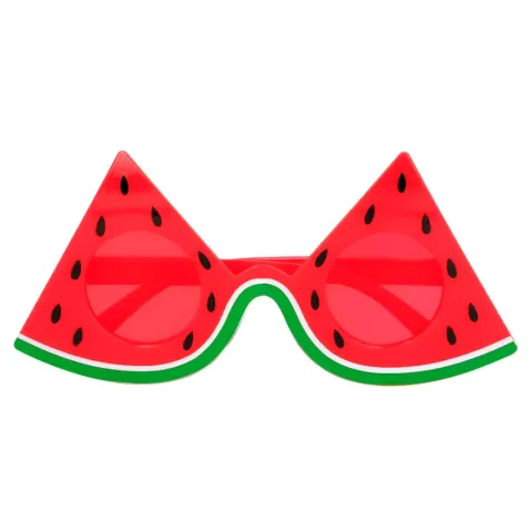 Okulary arbuz czerwone na imprezę