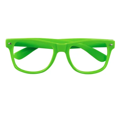 Okulary neonowe zielone UV