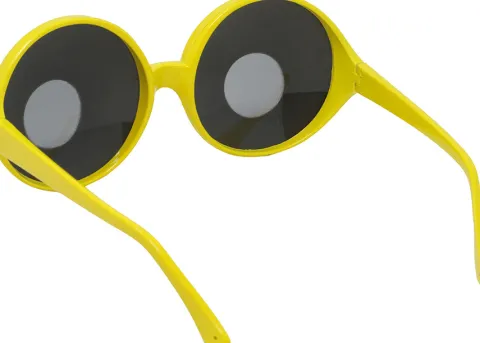 Okulary oczy żółte Minionek