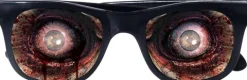 Okulary szaleńca Zombie Halloween