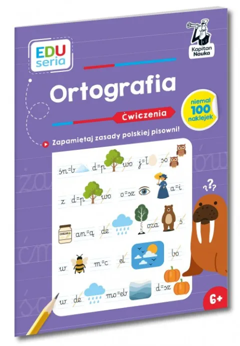 Ortografia EDUseria ćwiczenia łamigłówki