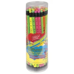 Ołówek z gumką FLUO 48 szt
