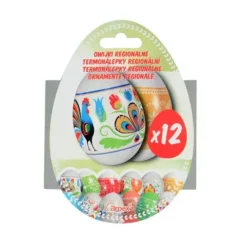 Owijki na jajka wielkanocne wzór regionalny 12 szt.