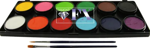 Paletka farb do twarzy Diamond FX Essential 12x10g