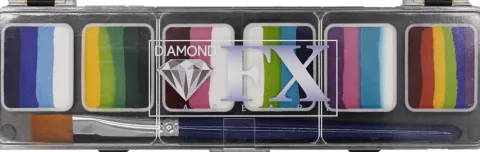 Paletka farb do twarzy Splitcake SHINE Essential Diamond FX 6x6g