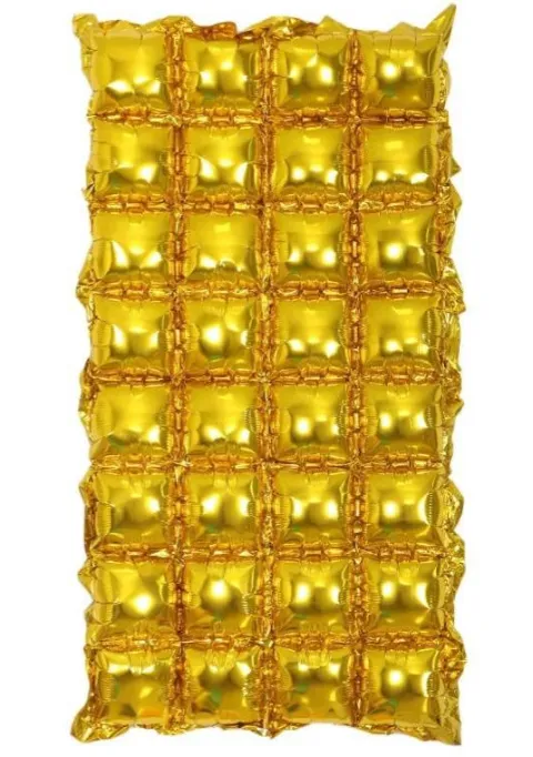 Panel Ścianka balonowa ZŁOTA 4 szt. 37 x 140 cm