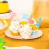 Papilotki do muffinek Kurczaczki i Zajączki 4szt. zestaw