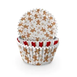Papilotki na muffinki babeczki Świąteczne Wzory 75 szt. mix