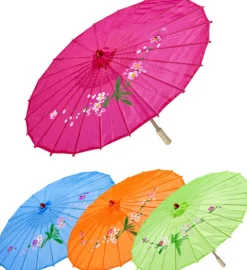 Parasol orientalny Japonia średnica 76 cm - 4 kolory do wyboru