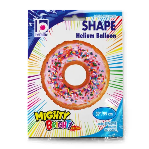 Pączek donut balon foliowy 76 cm