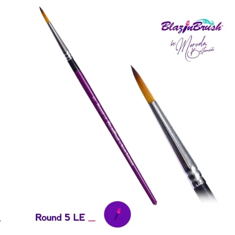 Pędzel do malowania twarzy i ciała BLAZIN BRUSH Round 4