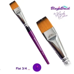 Pędzel do malowania twarzy i ciała BLAZIN BRUSH 3/4 Flat