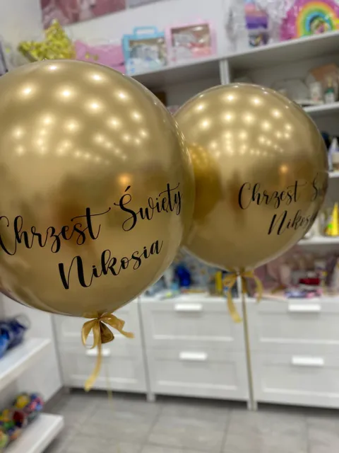 PERSONALIZACJA na balon (SAM NAPIS) format A4
