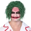Peruka męska a'la Joker zielona