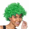 Peruka afro - ZIELONA