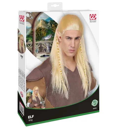Peruka blond Elfa Władca Pierścieni Legolas