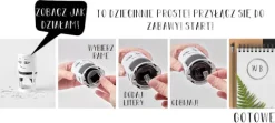 Pieczątka samotuszująca NIO Inicjały - ozdobne