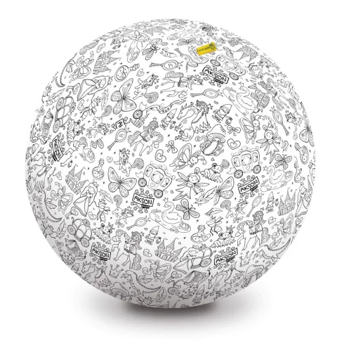 Piłka Balonowa do kolorowania XXL WRÓŻKI
