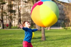 Piłka Balonowa XXL Tęczowa