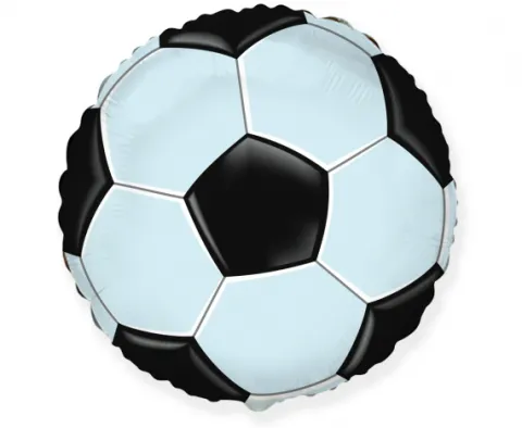 Piłka nożna okragły balon foliowy 18''