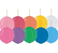PIŁKA bez nadruku MIX 50szt Gemar balony