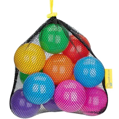 Piłki w worku suchy basen w woreczku 7cm - 12 szt. MIX kolorów