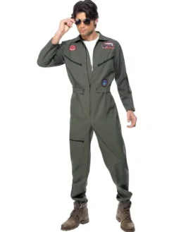 Pilot Strój dla dorosłych top gun