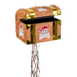 PINIATA na cukierki Skrzynia Skarbów urodziny 33 cm