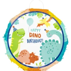 PINIATA Wesołe Dinozaury otwierana średnica 32 cm