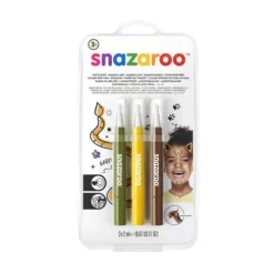 Pisaki farby do twarzy i ciała zestaw Snazaroo 3 x 2ml