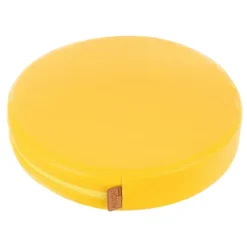 Poduszka EKOSKÓRA Premium żółta 1 szt. AKSON